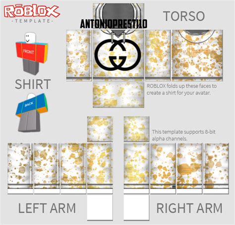 gucci clothes roblox|gucci shirt roblox template.